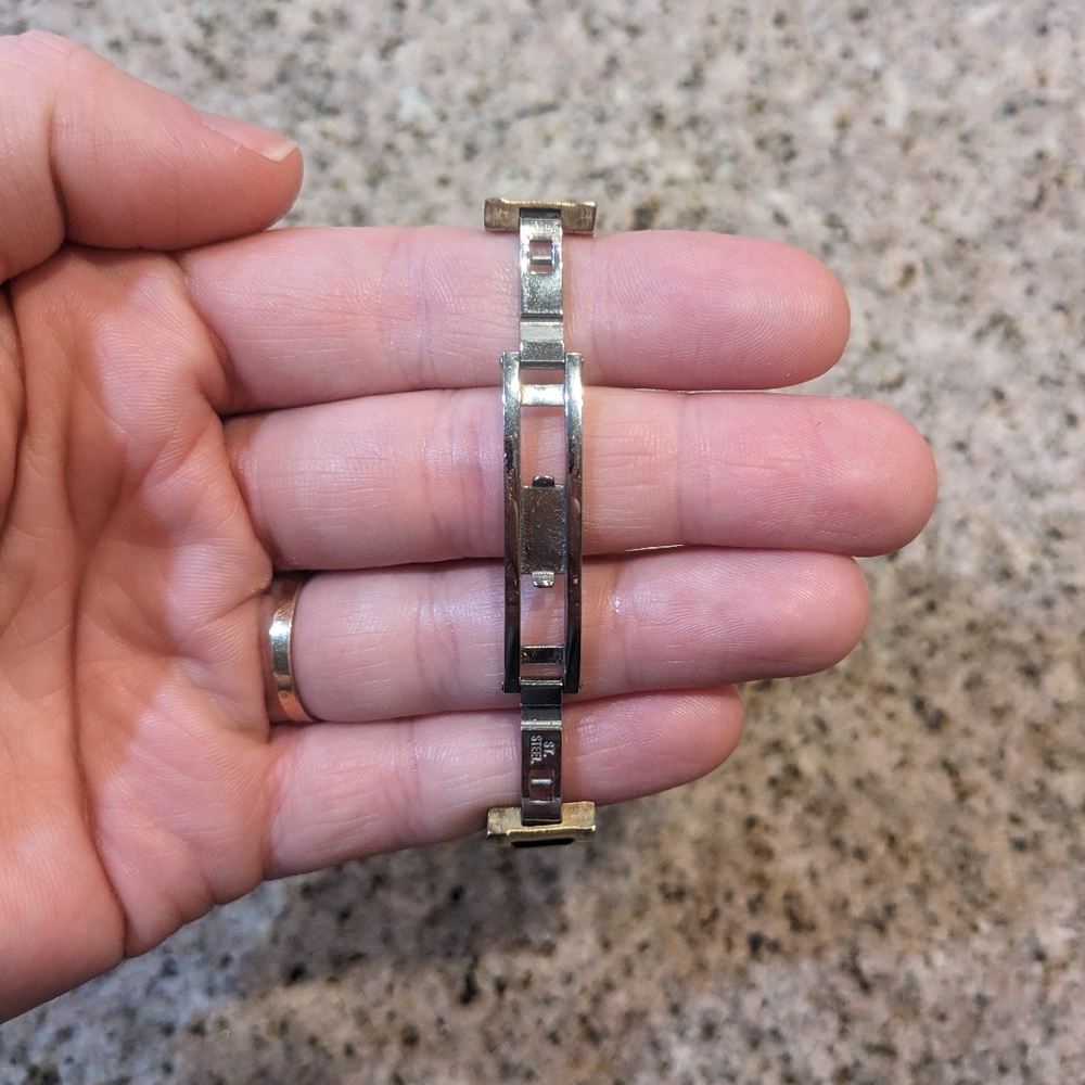 Gold & Tortoise Shell Kate Spade Watch - Picture 6 of 7